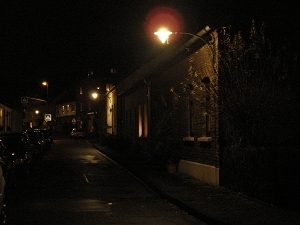 Gaslampe in Düsseldorf / Neuss-Gerresheim